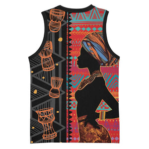 African Women Basketball Jersey Ethnic Pattern - African Pride