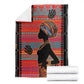 African Women Blanket Ethnic Pattern