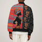 African Women Bomber Jacket Ethnic Pattern