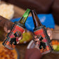 African Women 4 in 1 Can Cooler Tumbler Ethnic Pattern