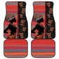 African Women Car Mats Ethnic Pattern