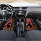 African Women Car Mats Ethnic Pattern