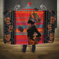 African Women Hooded Blanket Ethnic Pattern