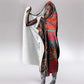 African Women Hooded Blanket Ethnic Pattern
