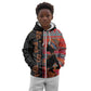 African Women Kid Hoodie Ethnic Pattern