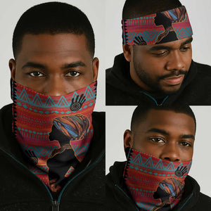 African Women Neck Gaiter Ethnic Pattern LT15