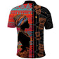 African Women Polo Shirt Ethnic Pattern