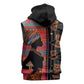 African Women Sleeveless Hoodie Ethnic Pattern - African Pride
