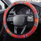 African Women Steering Wheel Cover Ethnic Pattern