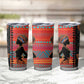 African Women Tumbler Cup Ethnic Pattern