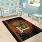 Happy International Women's Day Area Rug Black Girl Power