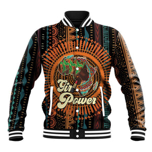 Happy International Women's Day Baseball Jacket Black Girl Power