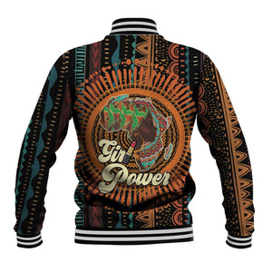 Happy International Women's Day Baseball Jacket Black Girl Power