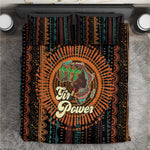 Happy International Women's Day Bedding Set Black Girl Power