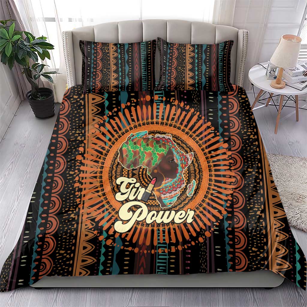 Happy International Women's Day Bedding Set Black Girl Power