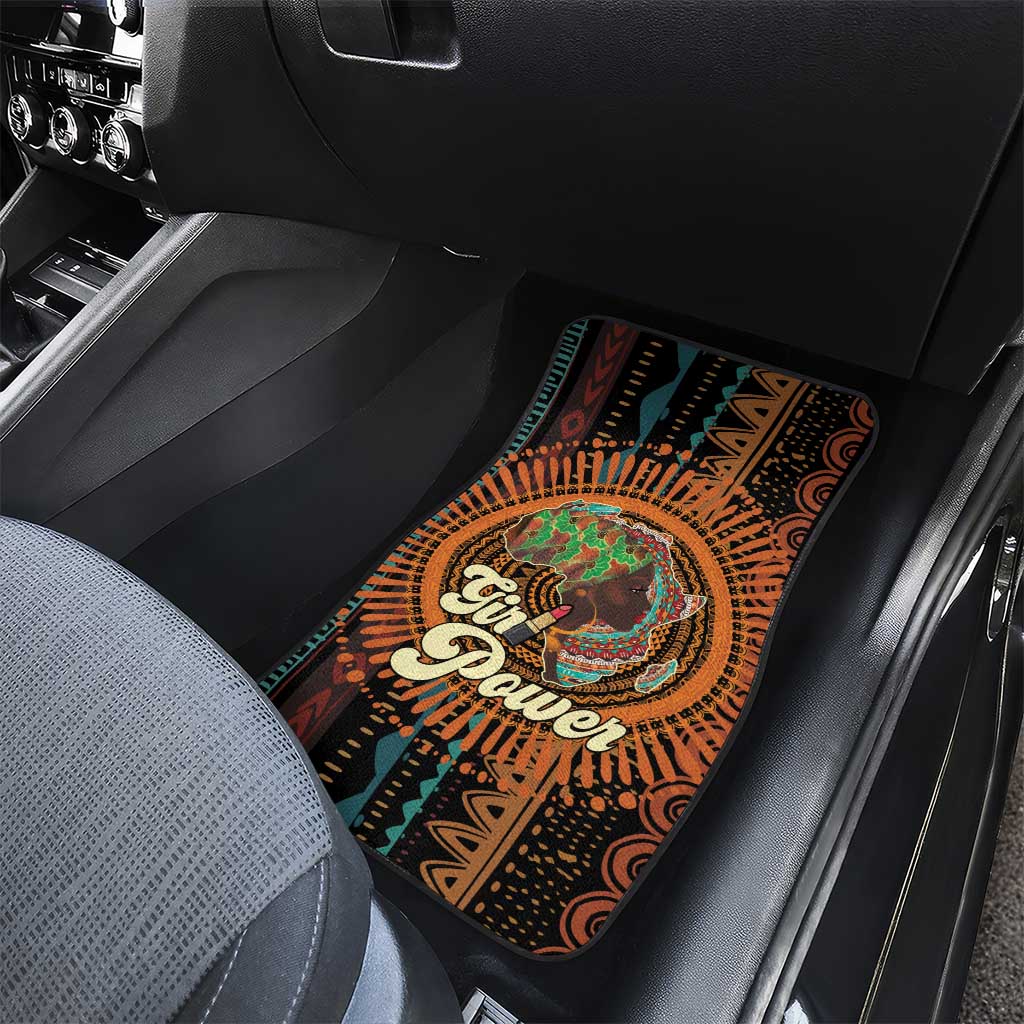 Happy International Women's Day Car Mats Black Girl Power