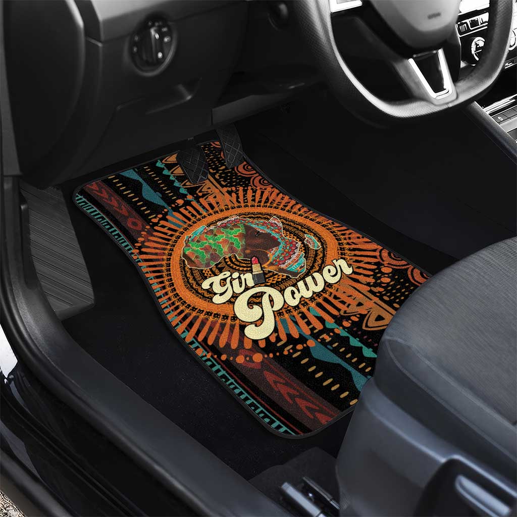 Happy International Women's Day Car Mats Black Girl Power