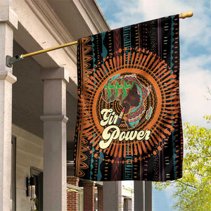 Happy International Women's Day Garden Flag Black Girl Power