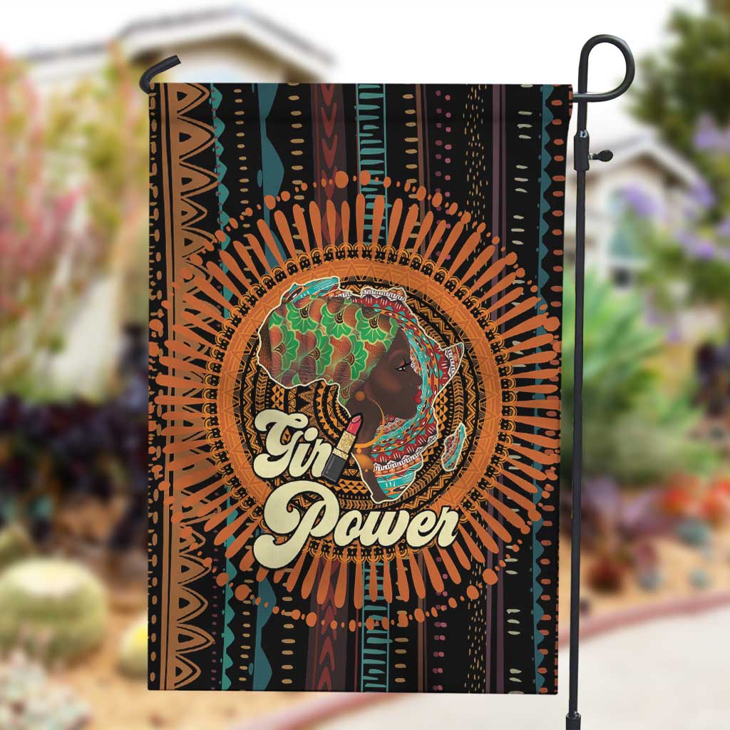 Happy International Women's Day Garden Flag Black Girl Power