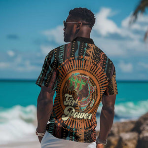 Happy International Women's Day Hawaiian Shirt Black Girl Power