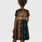Happy International Women's Day Kid Short Sleeve Dress Black Girl Power