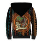 Happy International Women's Day Sherpa Hoodie Black Girl Power