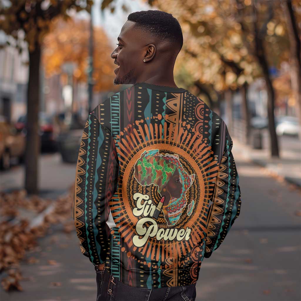 Happy International Women's Day Sweatshirt Black Girl Power