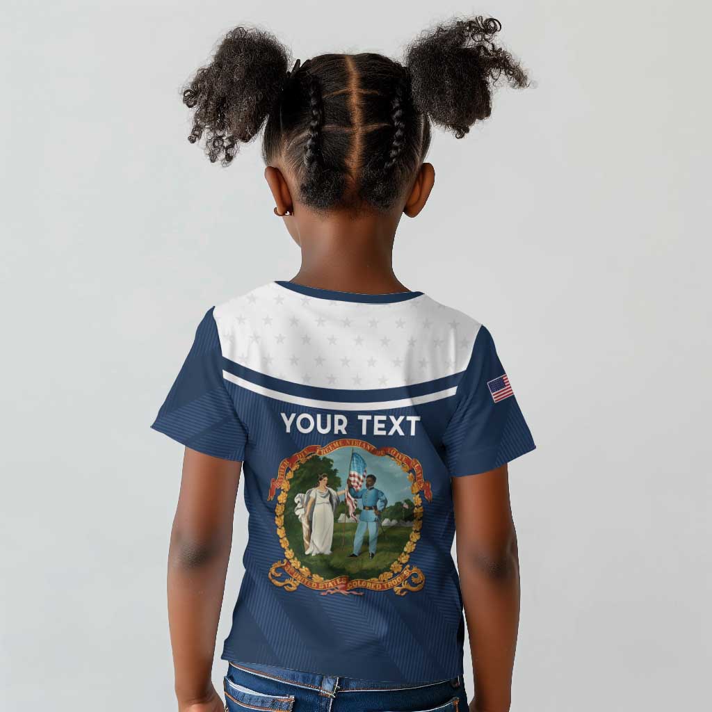 Personalized 3rd United States Colored Troops Kid T shirt E Pluribus Unum - African Pride