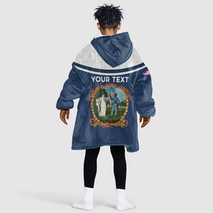 Personalized 3rd United States Colored Troops Kid Wearable Blanket Hoodie E Pluribus Unum - African Pride