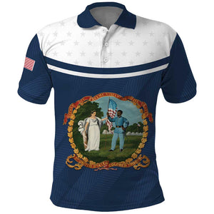 Personalized 3rd United States Colored Troops Polo Shirt E Pluribus Unum - African Pride