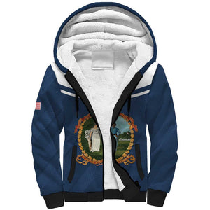 Personalized 3rd United States Colored Troops Sherpa Hoodie E Pluribus Unum - African Pride