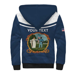 Personalized 3rd United States Colored Troops Sherpa Hoodie E Pluribus Unum - African Pride