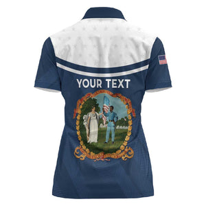 Personalized 3rd United States Colored Troops Women Polo Shirt E Pluribus Unum - African Pride