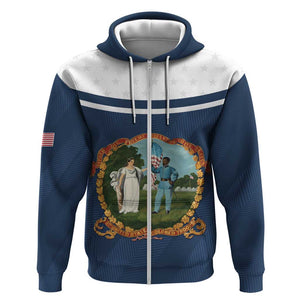 Personalized 3rd United States Colored Troops Zip Hoodie E Pluribus Unum - African Pride