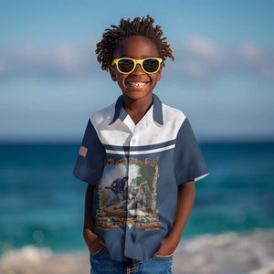 Personalized 22nd United States Colored Troops Kid Hawaiian Shirt E Pluribus Unum - African Pride