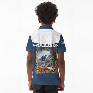 Personalized 22nd United States Colored Troops Kid Polo Shirt E Pluribus Unum - African Pride