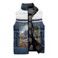 Personalized 22nd United States Colored Troops Sleeveless Puffer Jacket E Pluribus Unum - African Pride