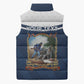 Personalized 22nd United States Colored Troops Sleeveless Puffer Jacket E Pluribus Unum - African Pride
