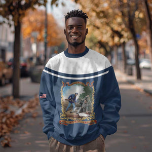 Personalized 22nd United States Colored Troops Sweatshirt E Pluribus Unum - African Pride