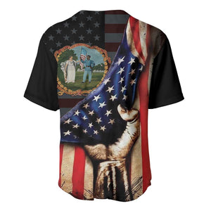 3rd United States Colored Troops Baseball Jersey Flag of Freedom - African Pride