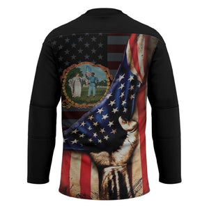 3rd United States Colored Troops Hockey Jersey Flag of Freedom - African Pride