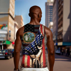 3rd United States Colored Troops Men Tank Top Flag of Freedom - African Pride