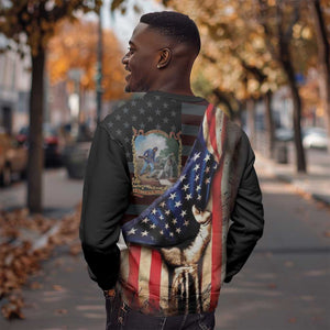22nd United States Colored Troops Sweatshirt Flag of Freedom - African Pride