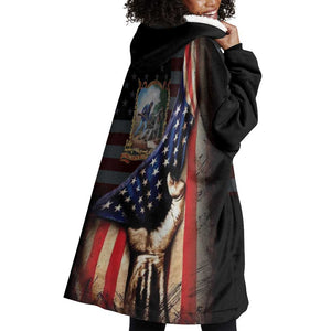 22nd United States Colored Troops Wearable Blanket Hoodie Flag of Freedom - African Pride