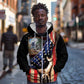 22nd United States Colored Troops Zip Hoodie Flag of Freedom - African Pride