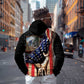22nd United States Colored Troops Zip Hoodie Flag of Freedom - African Pride