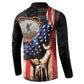 24th Regiment USCT Button Sweatshirt Flag of Freedom