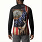 24th Regiment USCT Button Sweatshirt Flag of Freedom