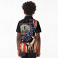 24th Regiment USCT Kid Polo Shirt Flag of Freedom - African Pride