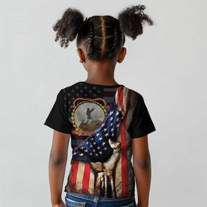 24th Regiment USCT Kid T shirt Flag of Freedom - African Pride